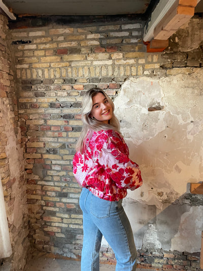 Loua Bomber roze